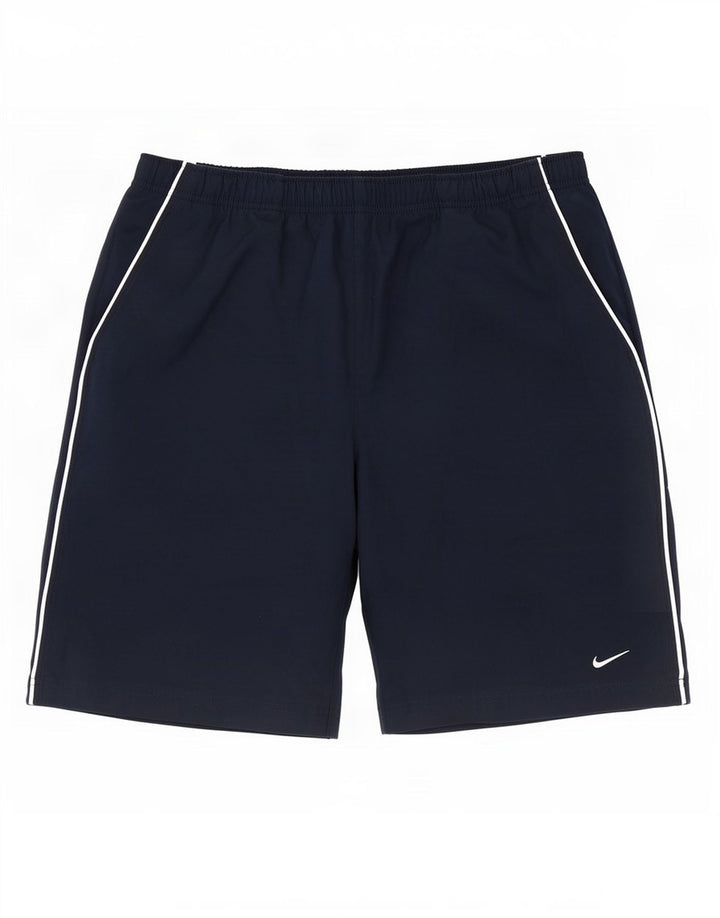 Nike Short de sport pour homme XL Bleu marine Polyester