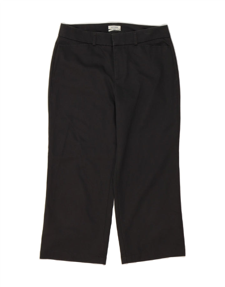 DOCKERS Womens Straight Capri Trousers US 8 Medium W30 L22 Grey Cotton Vintage Dockers and Second-Hand Dockers from Messina Hembry 