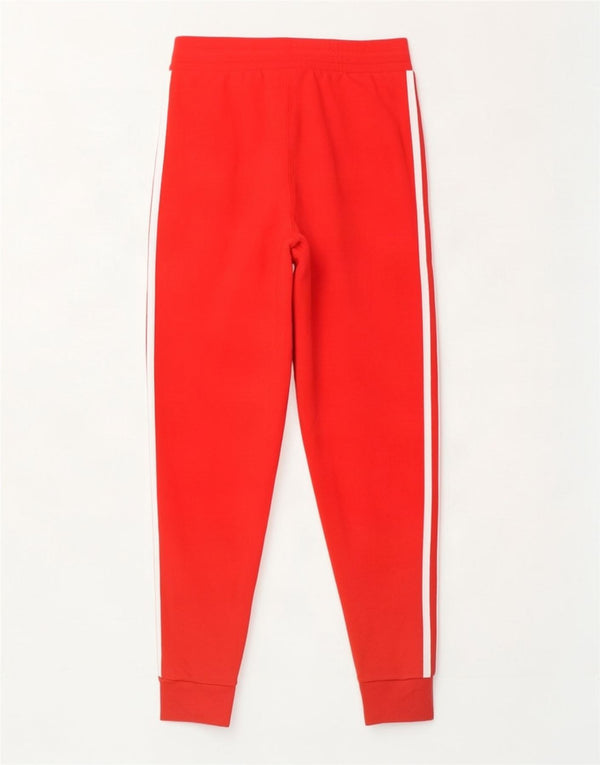Adidas Pantalon de survêtement pour homme en coton rouge Taille S