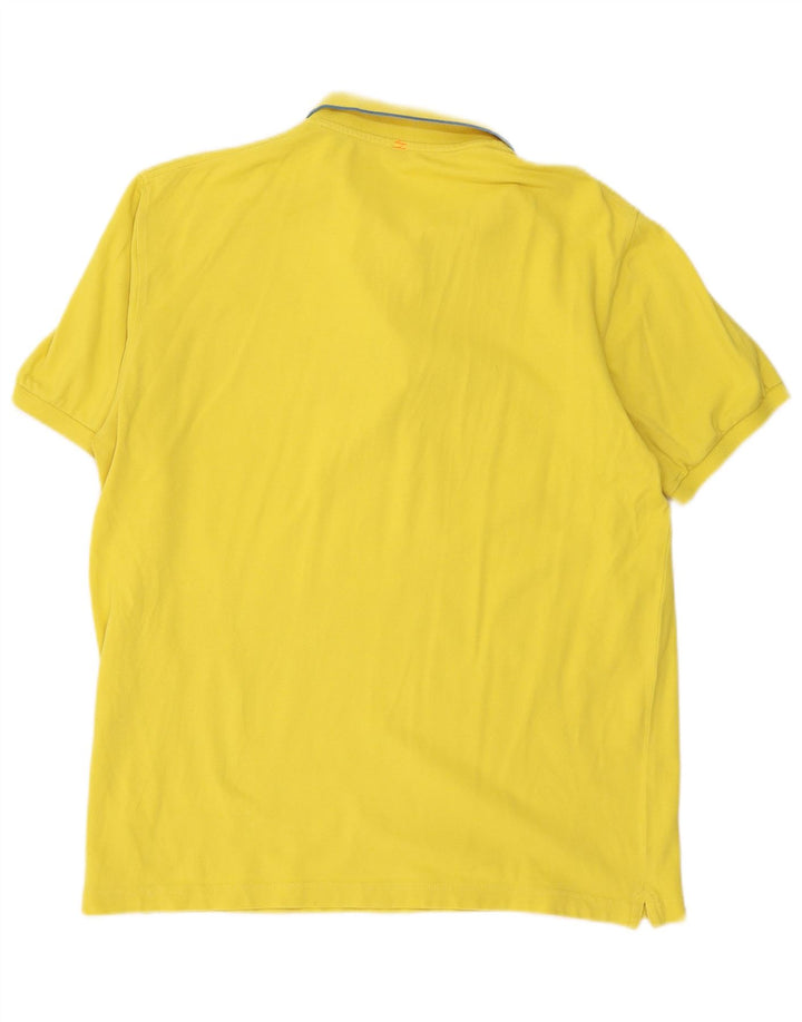 Sun68 Polo Homme 2XL Jaune Coton