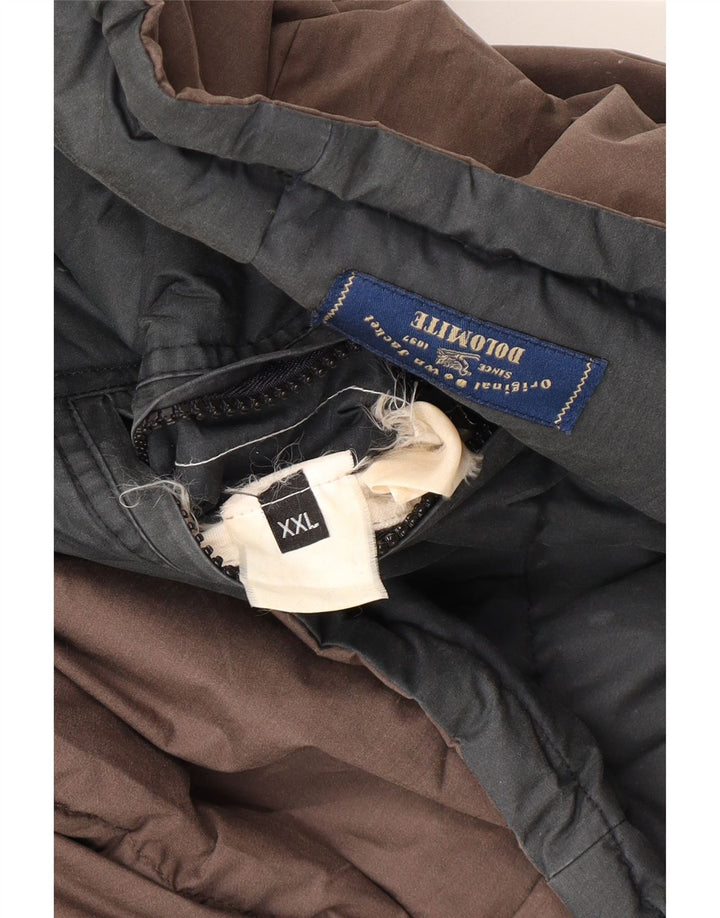 DOLOMITE Gilet rembourré à capuche pour homme UK 44 2XL Marron