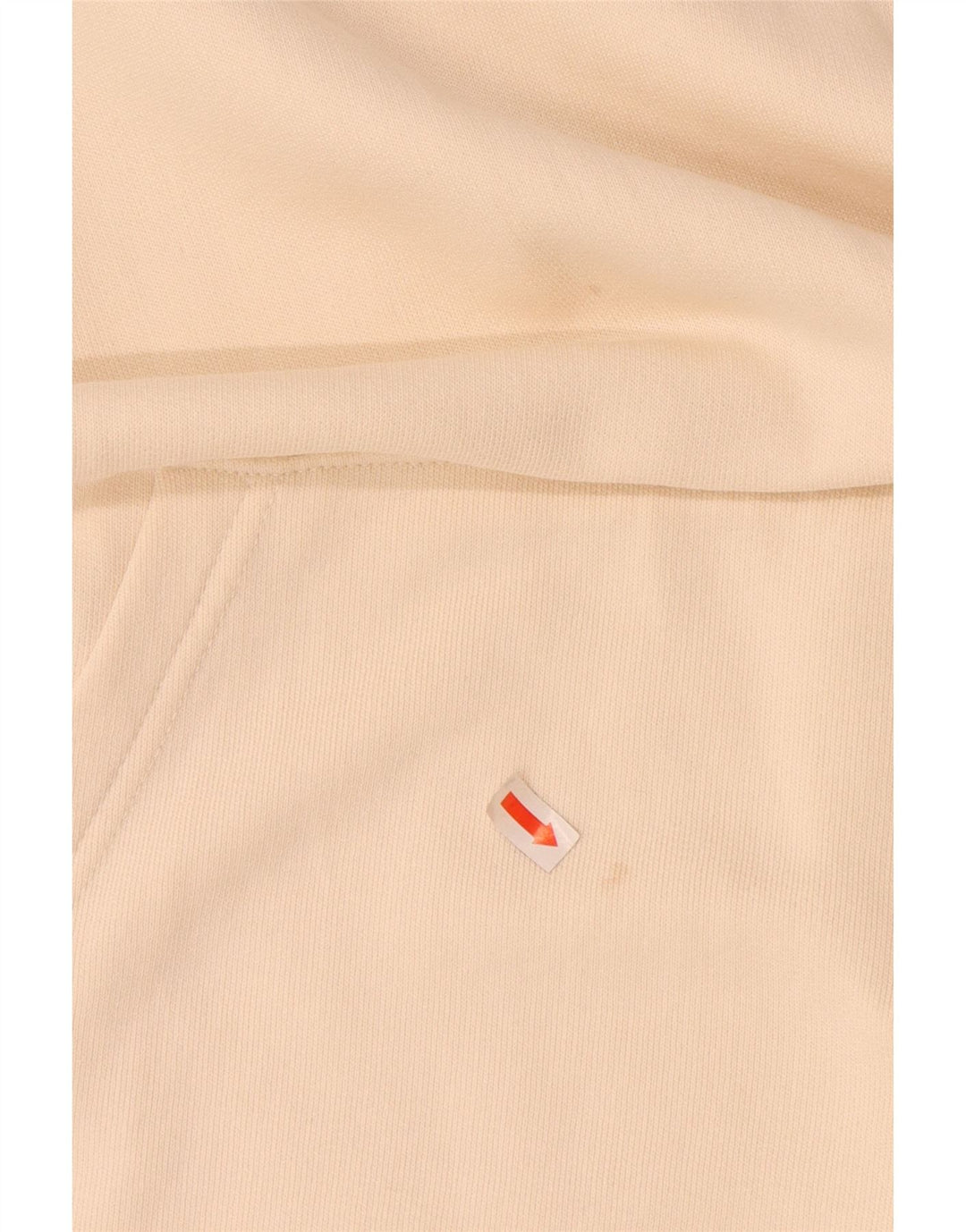 LEE Pull à capuche graphique pour homme Grand coton beige