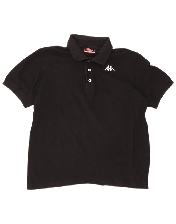 Kappa Polo Homme Noir Moyen