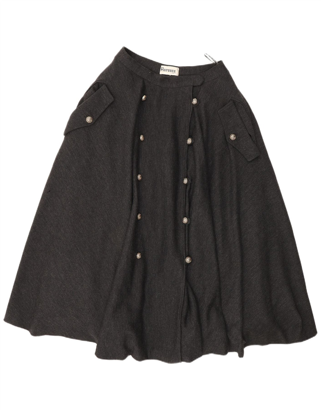 Florence Jupe évasée taille haute pour femme W26 Petit gris