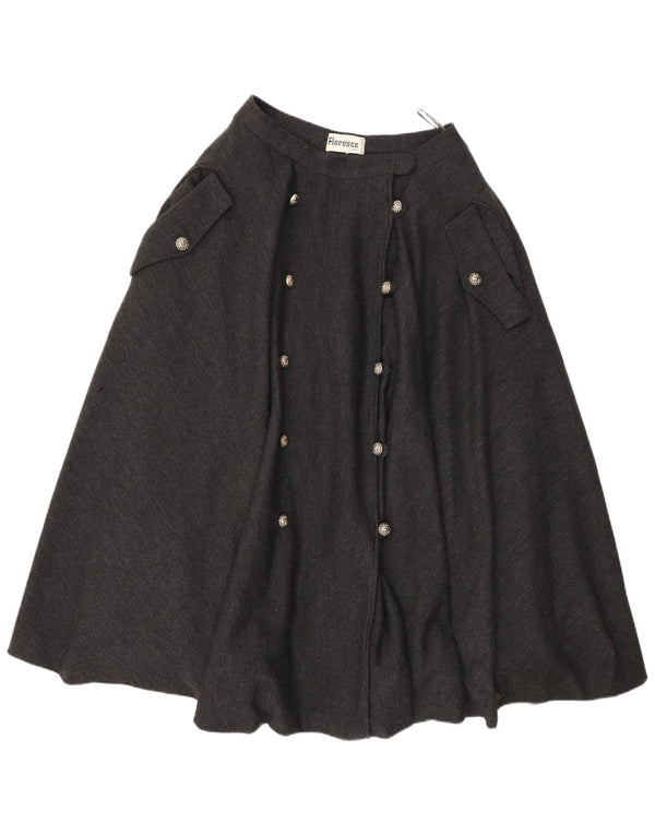 Florence Jupe évasée taille haute pour femme W26 Petit gris