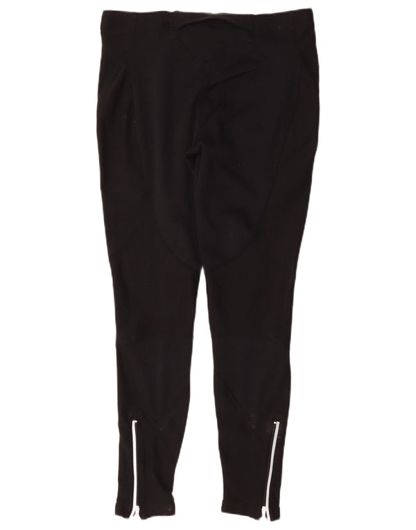 Nike Womens Leggings US 8/10 Medium Black Polyester