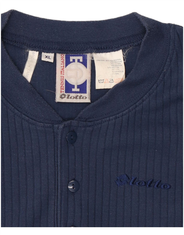 Lotto Débardeur Femme UK 18 XL Bleu Marine Polyester