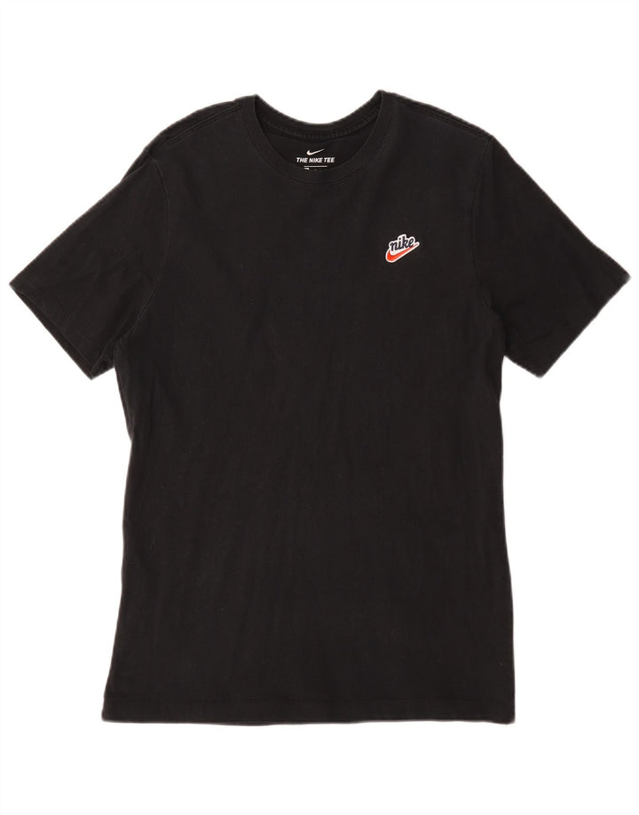 Nike T-Shirt Homme Noir Moyen Coton