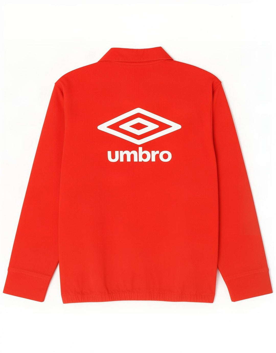 Umbro Hommes Graphique Pull Survêtement Top Veste Grand Rouge Coton