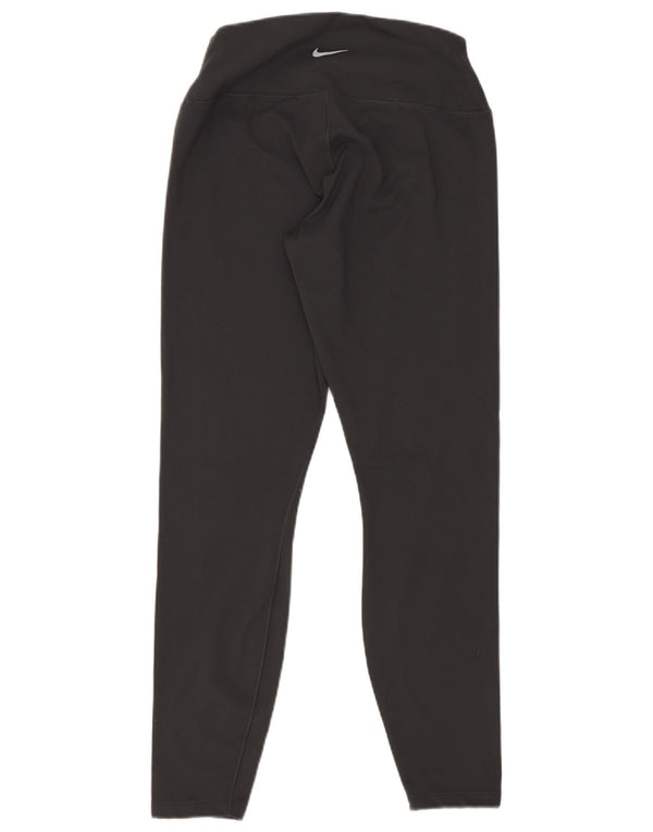 Nike Legging court Dri Fit pour femme UK 12 Noir moyen Polyester