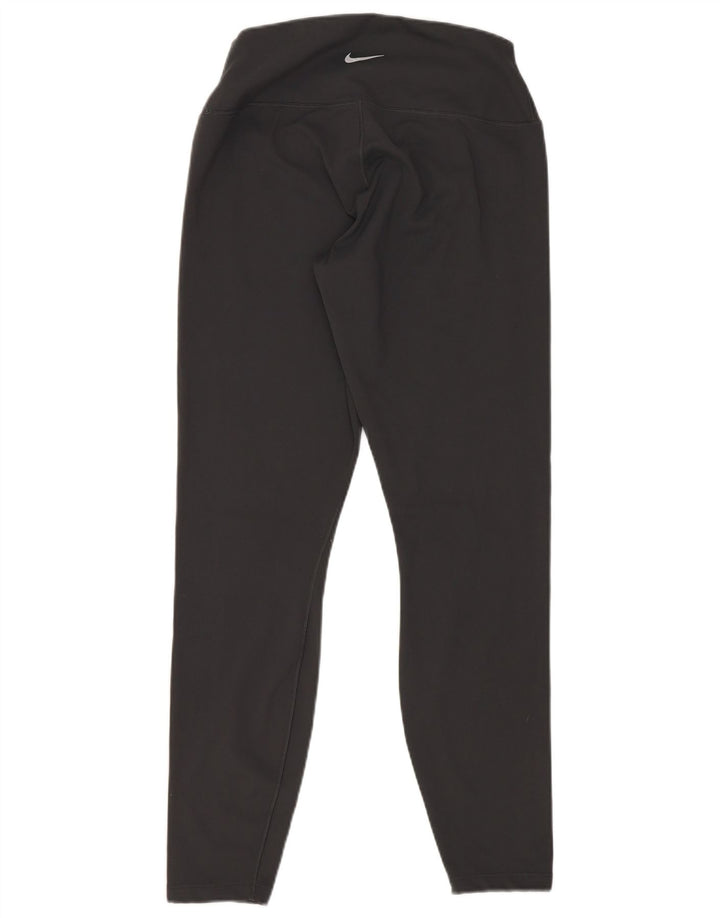 Nike Legging court Dri Fit pour femme UK 12 Noir moyen Polyester