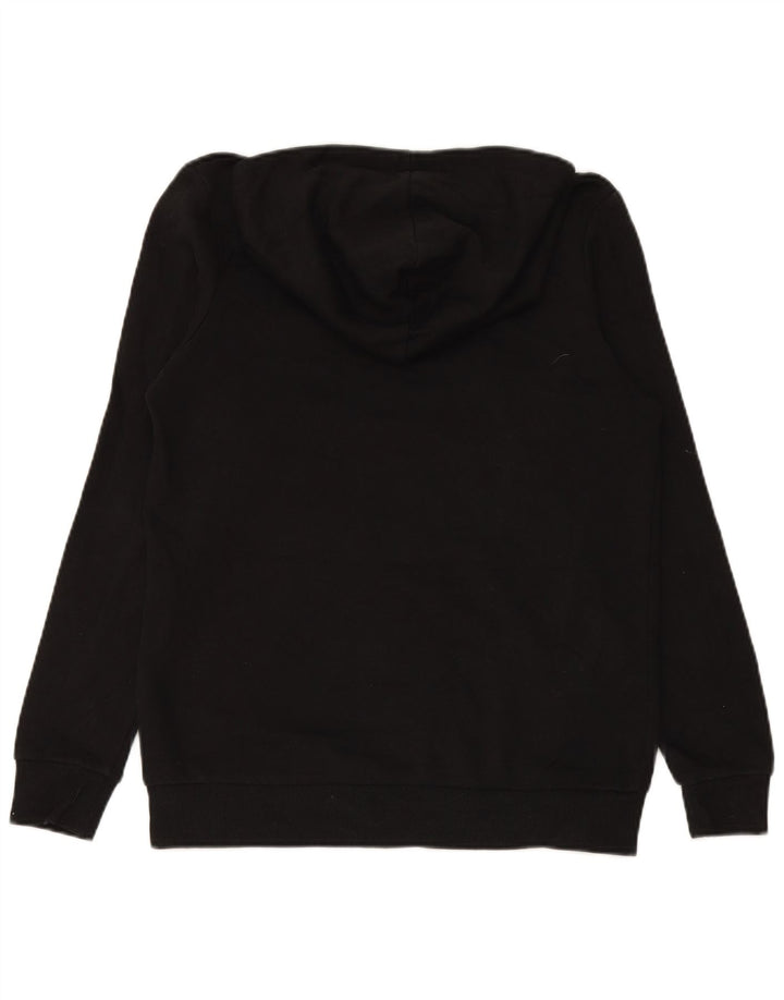 JACK & JONES Pull à Capuche Graphique Garçon 15-16 ans Noir Coton