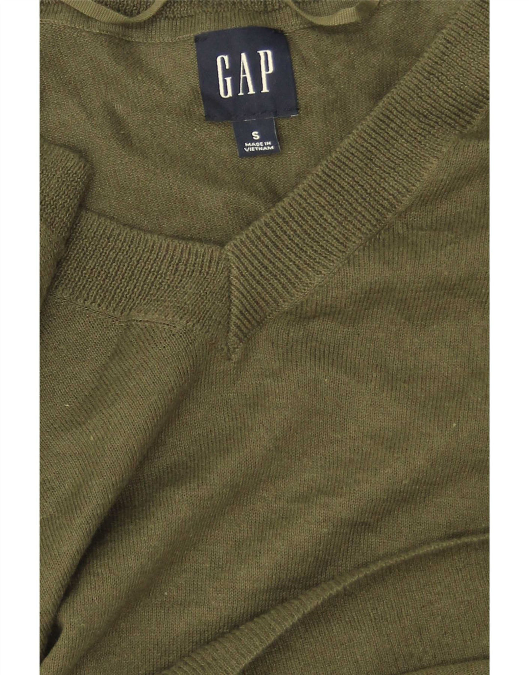 Gap Pull surdimensionné à col en V pour femme UK 10 Petit Vert