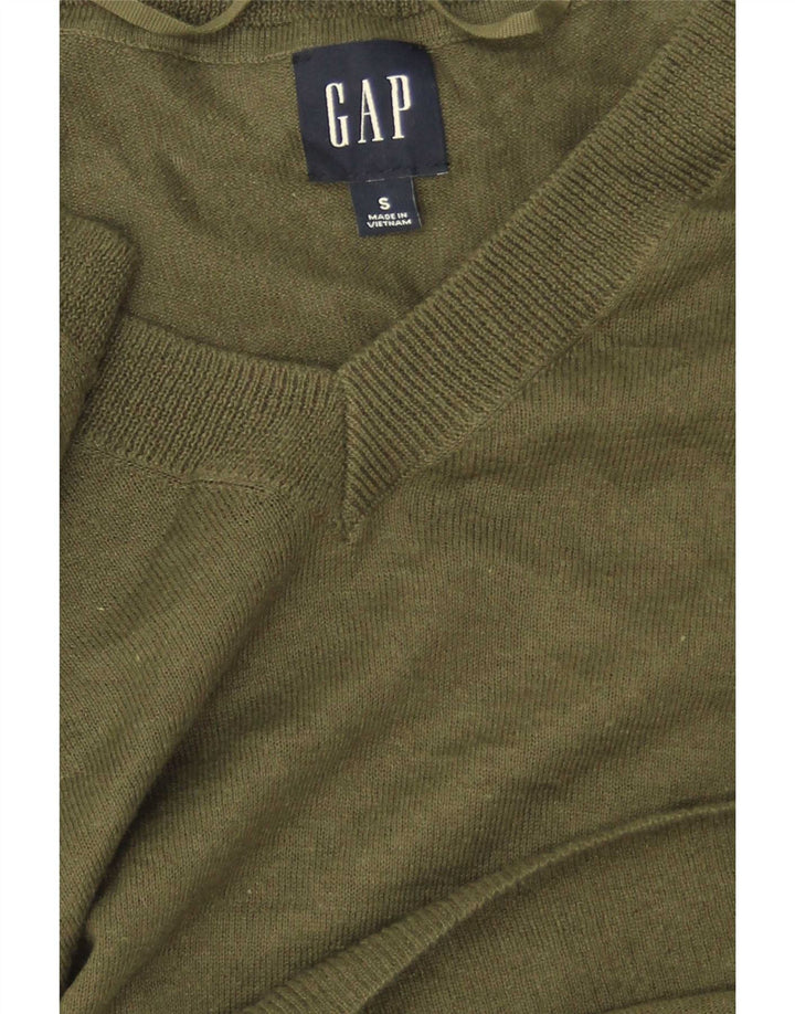 Gap Pull surdimensionné à col en V pour femme UK 10 Petit Vert