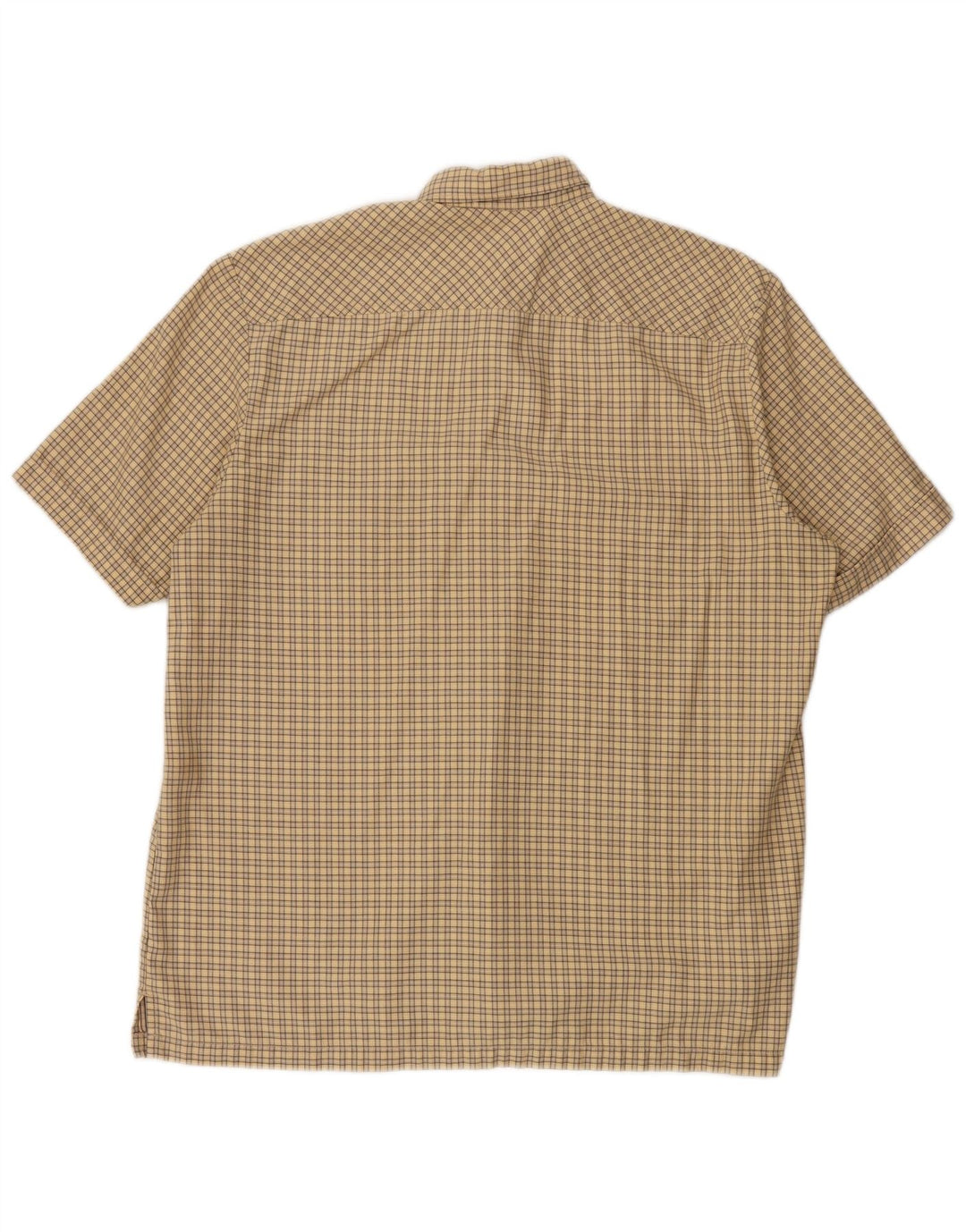 Levi's Chemise à Manches Courtes Homme Beige Carreaux Coton