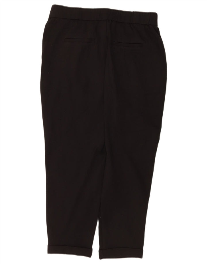 Benetton Pantalon Capri Fuselé Femme W30 L22 Noir
