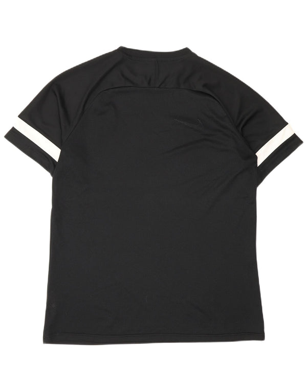 Nike Hommes Dri Fit T-Shirt Haut Large Noir Colorblock Polyester