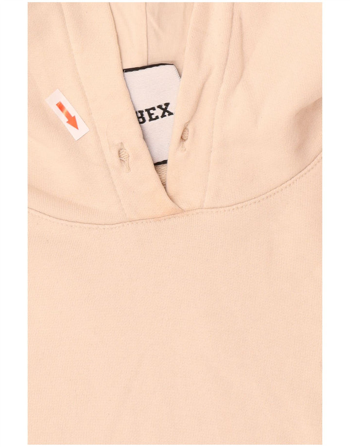Pyrex Pull à capuche graphique pour homme XL en coton beige