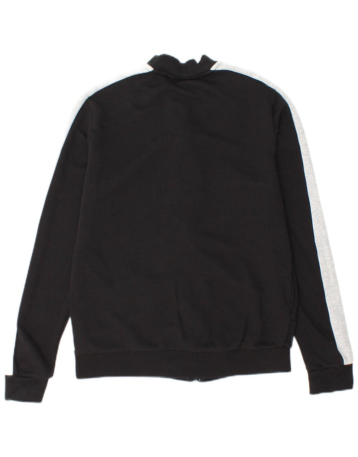 Puma Veste de survêtement graphique pour femme UK 14 Noir moyen Colourblock