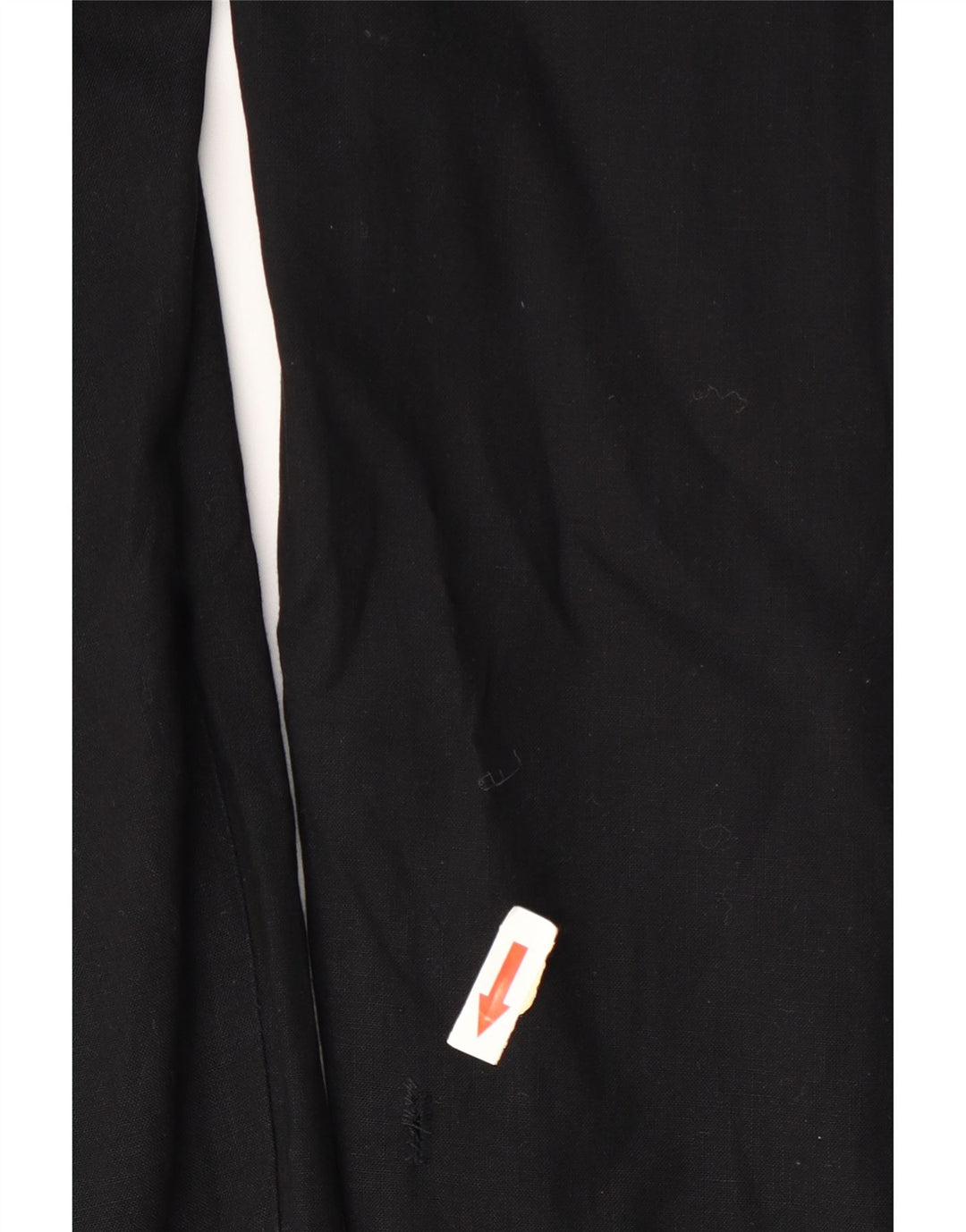 vintage Femme Manches Longues Combinaison IT 42 Moyen Noir Coton
