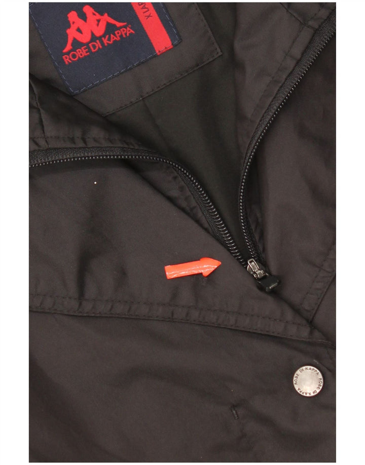 Kappa Manteau Femme UK 18 XL Noir Polyester