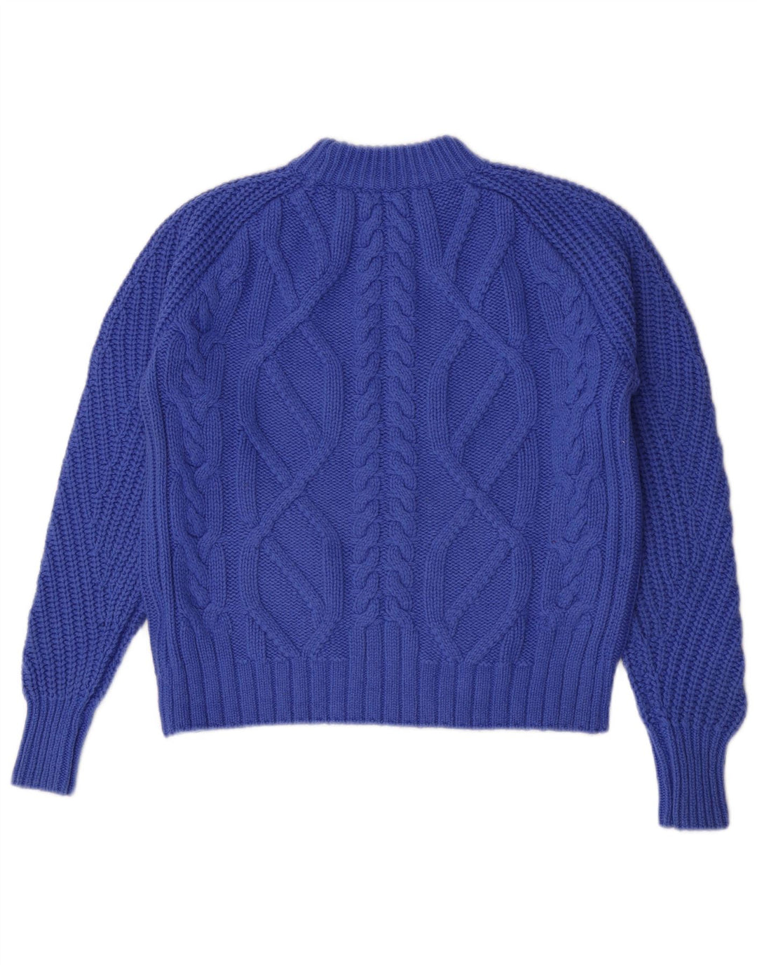 Marks & Spencer Pull à col roulé autographe pour femme UK 8 Small Bleu