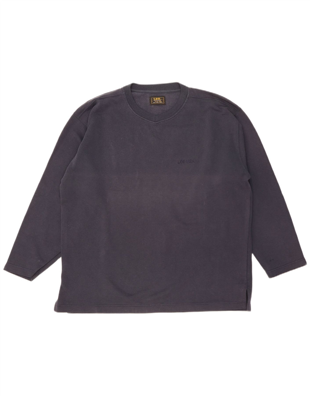 Lee Sweat-shirt pour homme 2XL Bleu marine