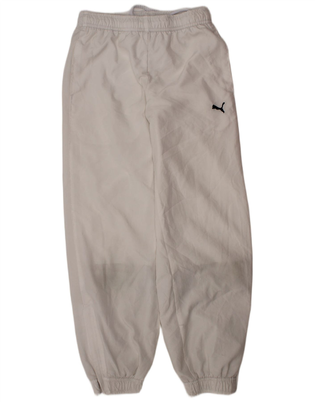 PUMA Pantalon de survêtement garçon 9-10 ans Blanc Polyester