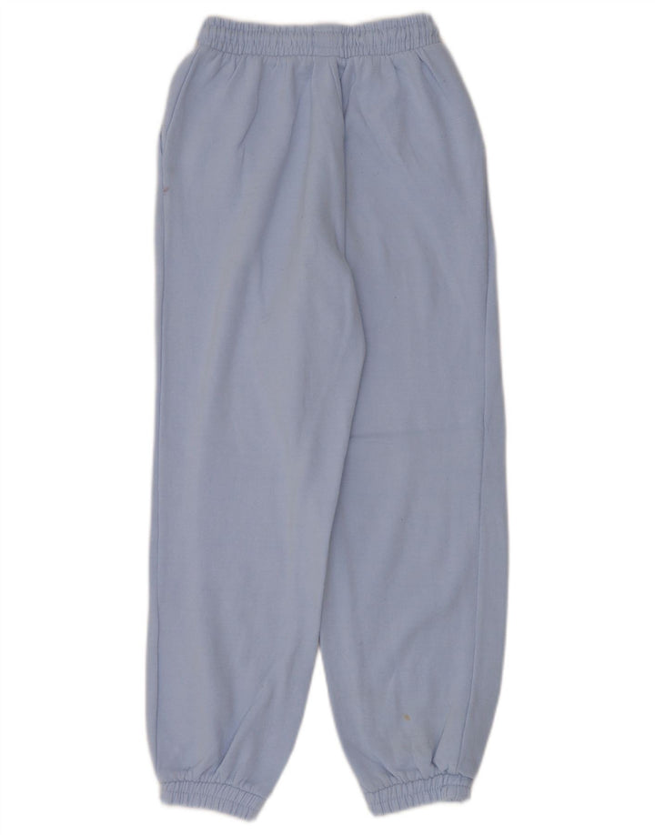 Zara Pantalon de survêtement pour femme Joggers UK 10 Small Bleu Polyester