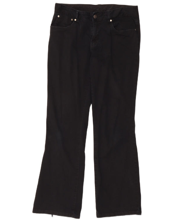 Tommy Hilfiger Jean bootcut pour femme US 10 Large W32 L31 Coton noir