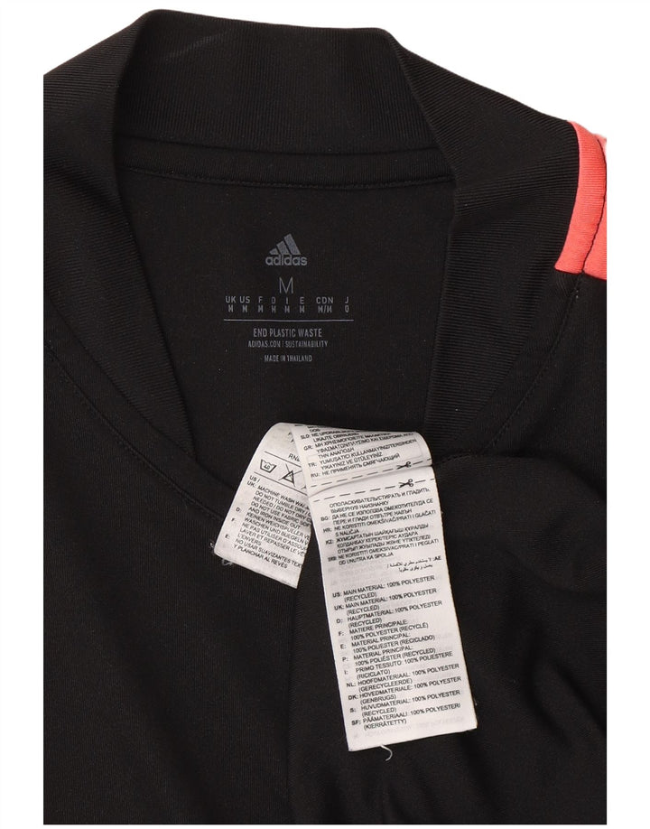 Adidas T-shirt à manches courtes pour homme Noir moyen Colourblock