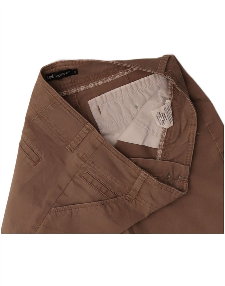 LEE Short décontracté taille moyenne pour femme US 6 Medium W32 Beige Coton