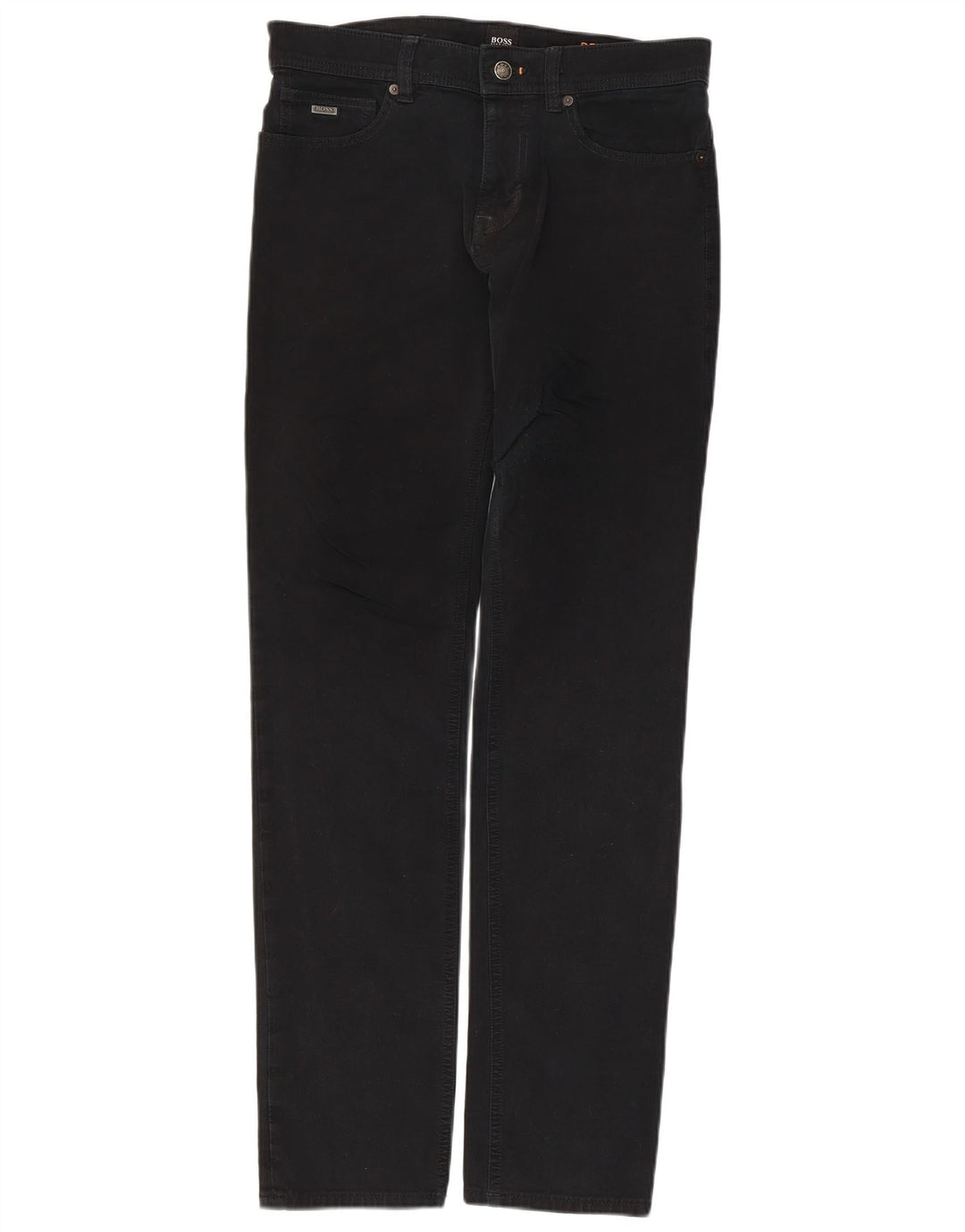 Hugo Boss Jean droit W31 L32 pour homme en coton noir