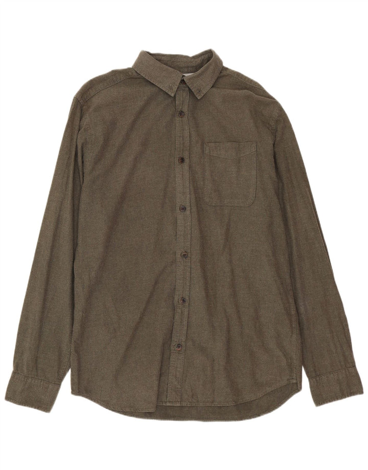 Jack & Jones Chemise Homme Kaki Moyen Coton