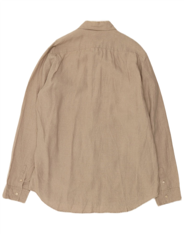 Calvin Klein Jeans Chemise Homme 2XL Lin Beige