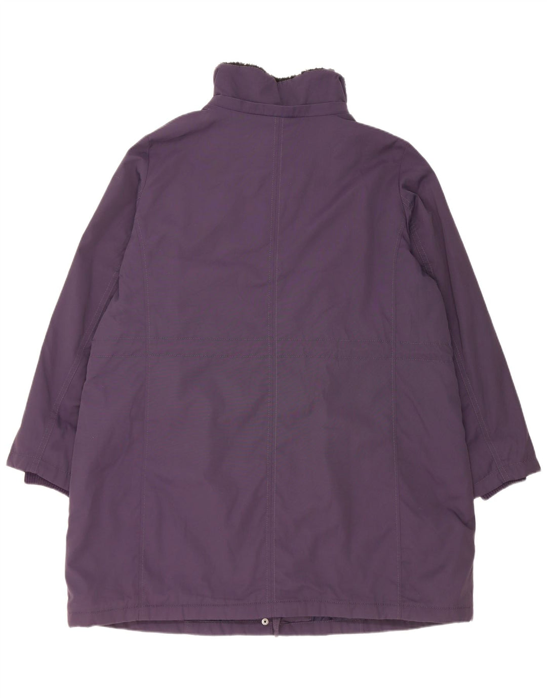 Marks & Spencer Manteau Rembourré Femme UK 18 XL Violet Polyamide