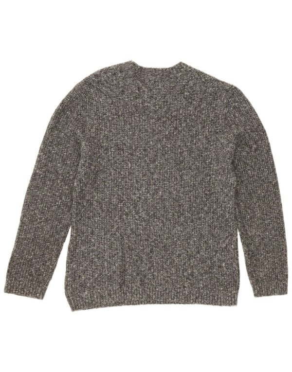 Zara Pull ras du cou pour garçon 11-12 ans Gris chiné en coton