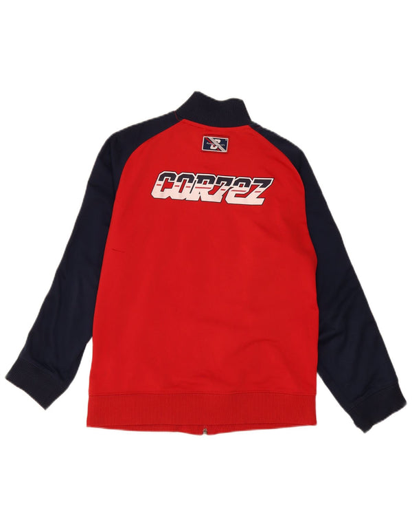 Veste de survêtement Nike Graphic pour garçon, 11-12 ans, rouge moyen, colour block