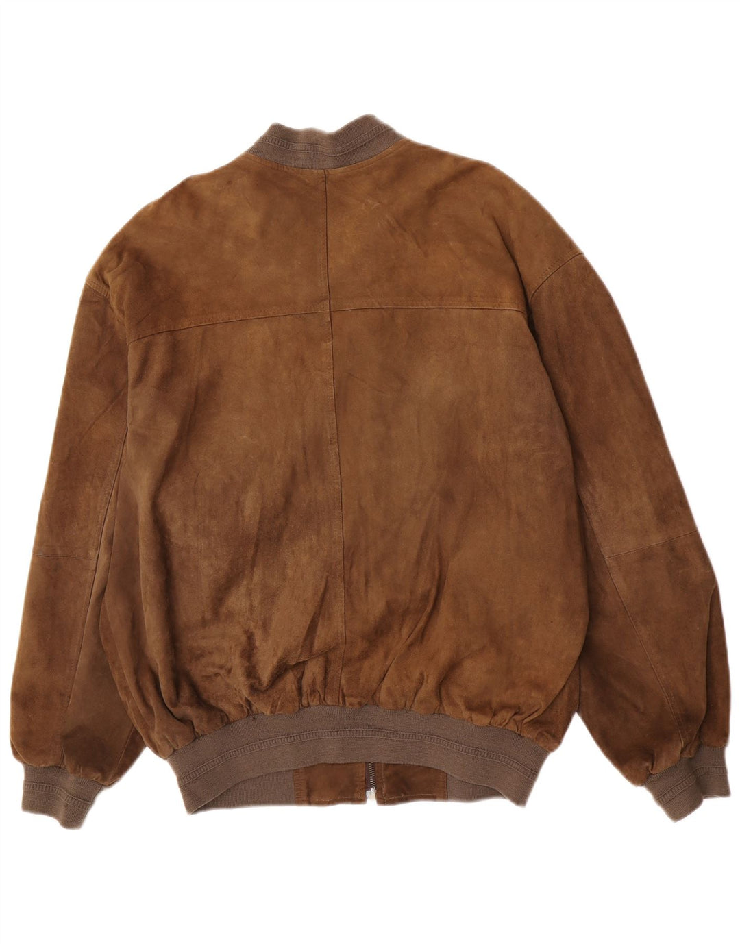 Montes Blouson Bomber En Daim Homme EU 52 XL Cuir Marron