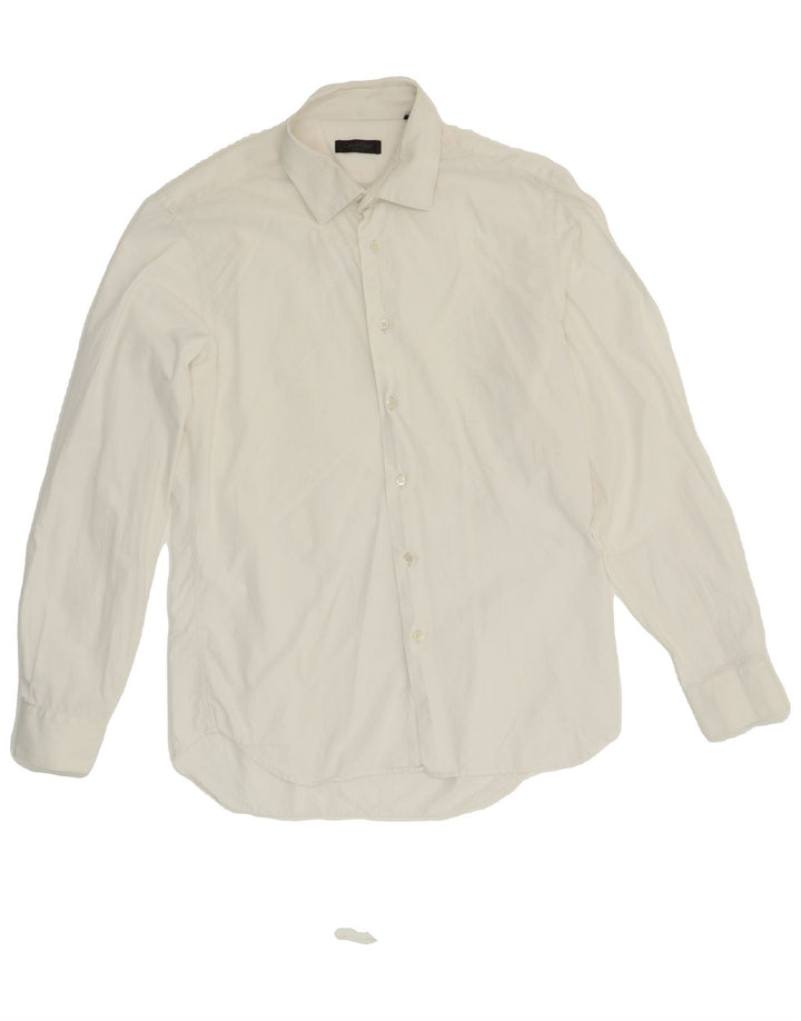 CALVIN KLEIN Mens Shirt Size 17 XL White Vintage Calvin Klein and Second-Hand Calvin Klein from Messina Hembry 
