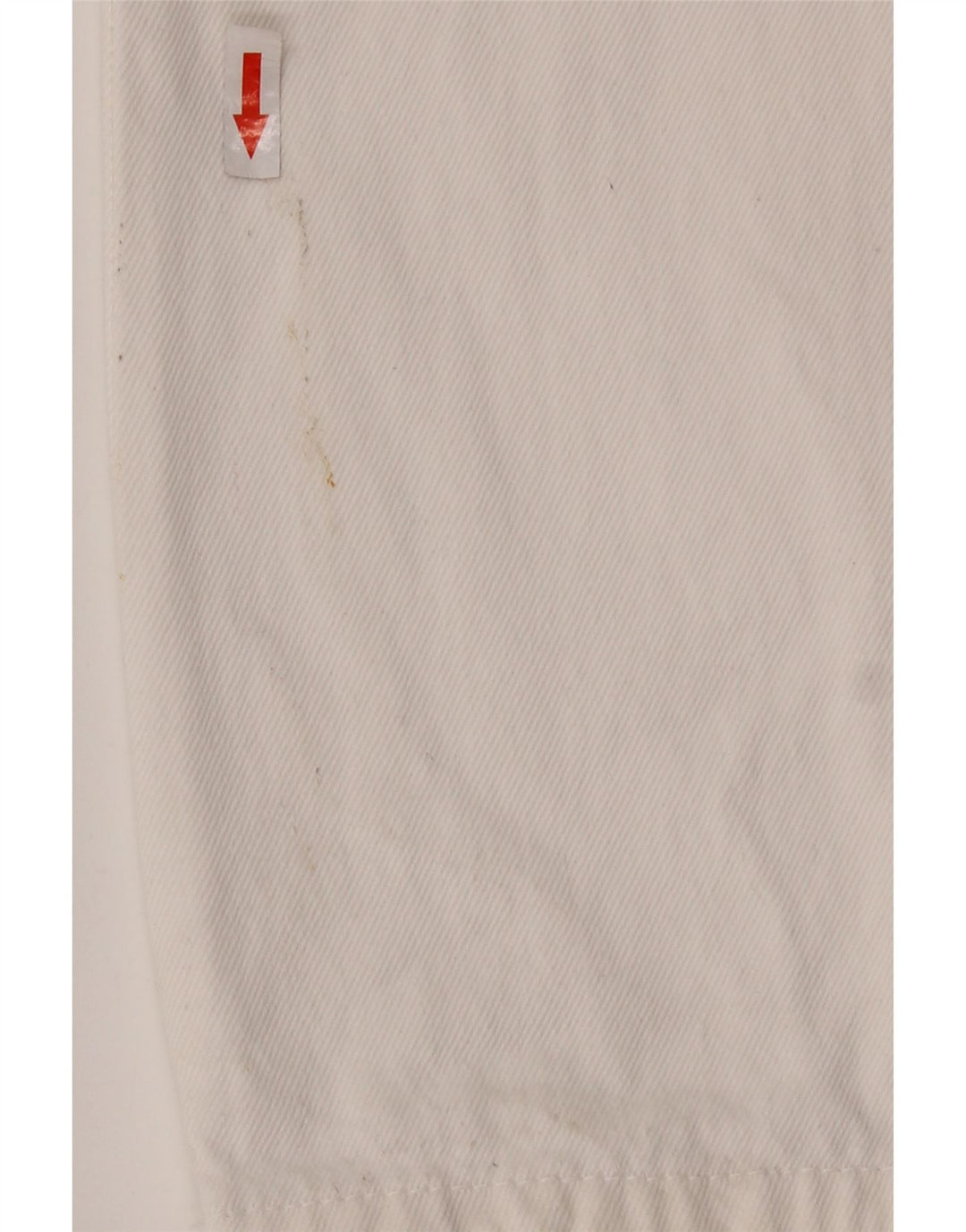 Zara Combinaison en jean pour femme UK 14 Grand coton blanc