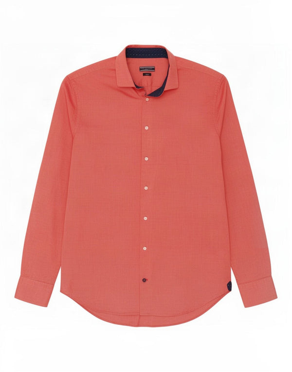 Tommy Hilfiger Chemise Slim Fit Homme Taille 41 16 Grand Coton Rose