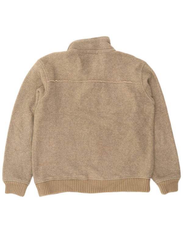 Marks & Spencer Veste de survêtement Blue Harbor pour hommes, grande taille, beige moucheté