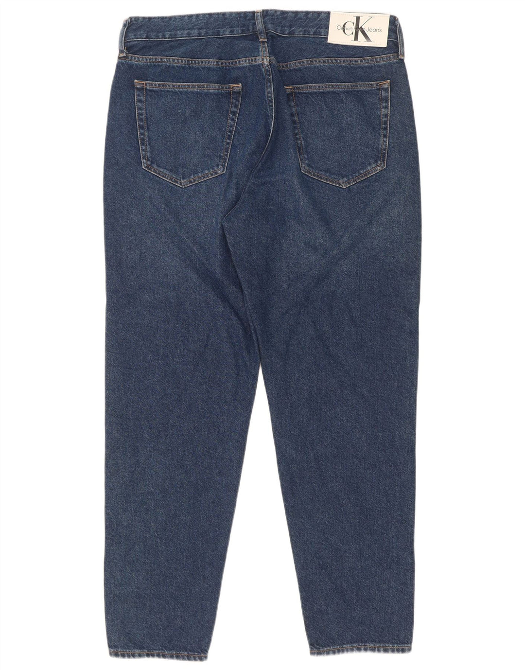 Calvin Klein Jean fuselé régulier pour homme W33 L30 Bleu Coton