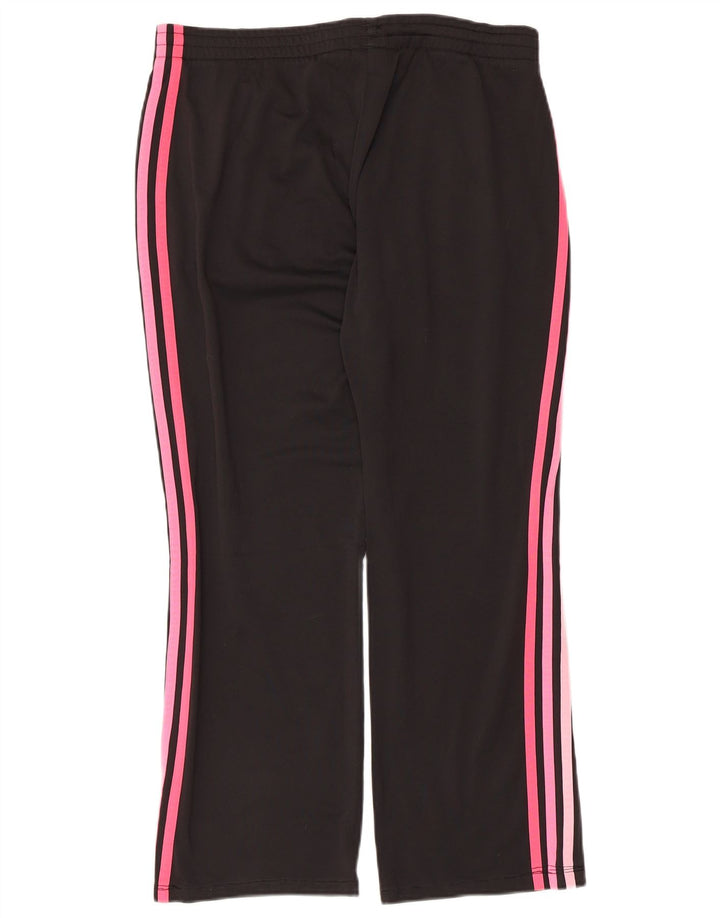 Adidas Pantalon de survêtement pour femme UK 12/14 Medium Noir Polyester