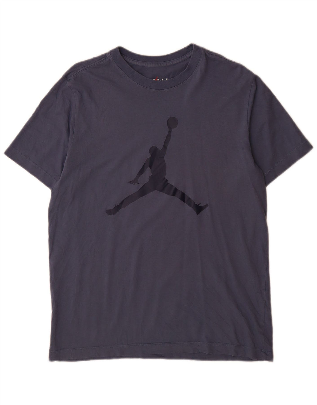 Jordan T-shirt graphique pour homme en coton bleu marine moyen