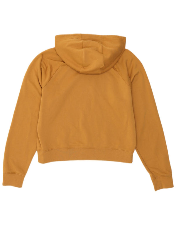 Nike Femme Crop Graphic Sweat à capuche surdimensionné UK 10 Petit Beige