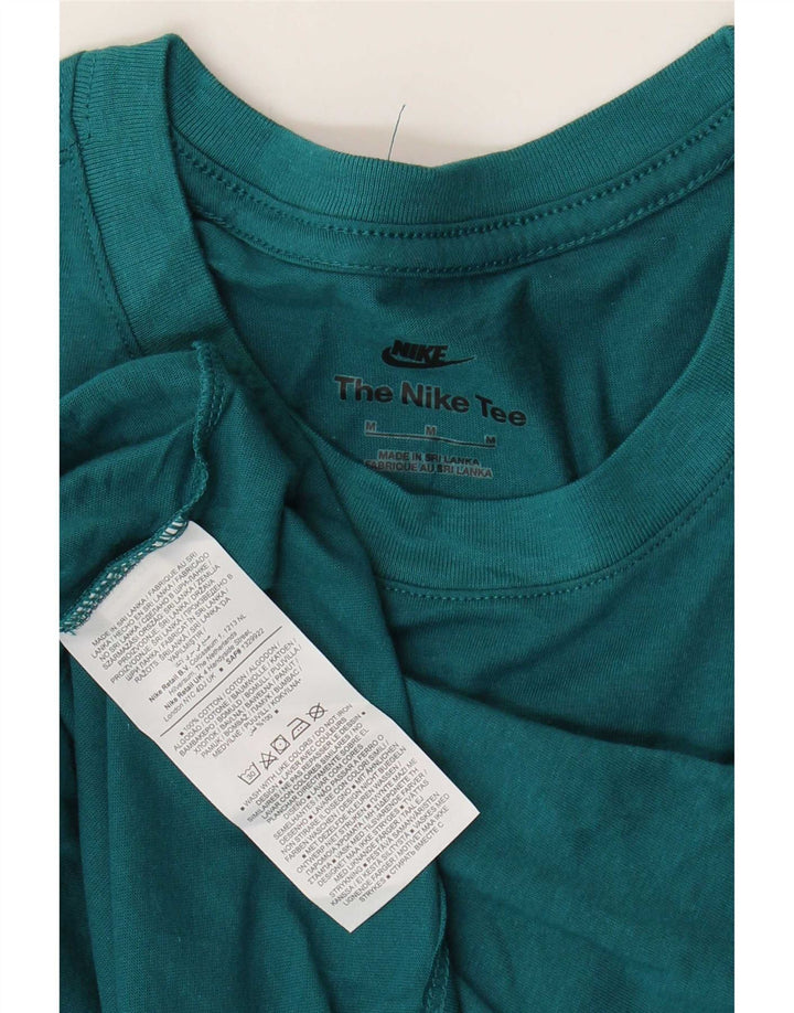 Nike T-Shirt Homme Vert Moyen Coton