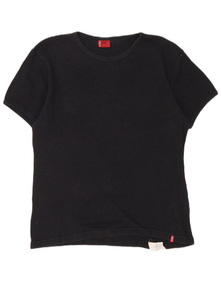 Levi's T-Shirt Top XL Homme Noir Coton