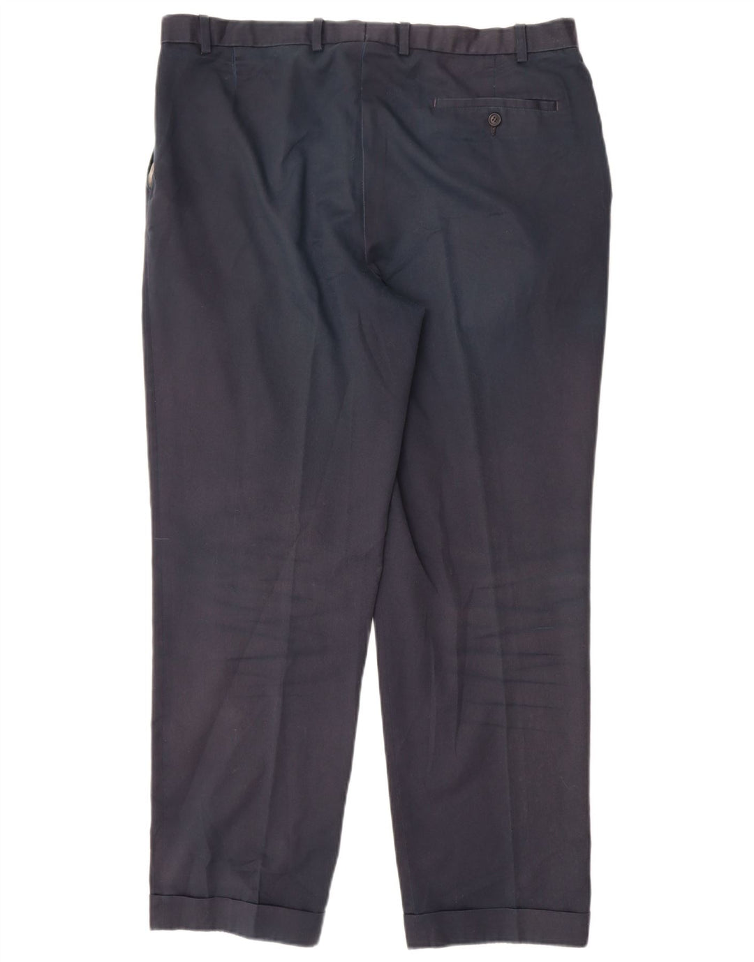 Marks & Spencer Pantalon de costume bleu Harbour Pegged pour homme W38 L31 Bleu marine